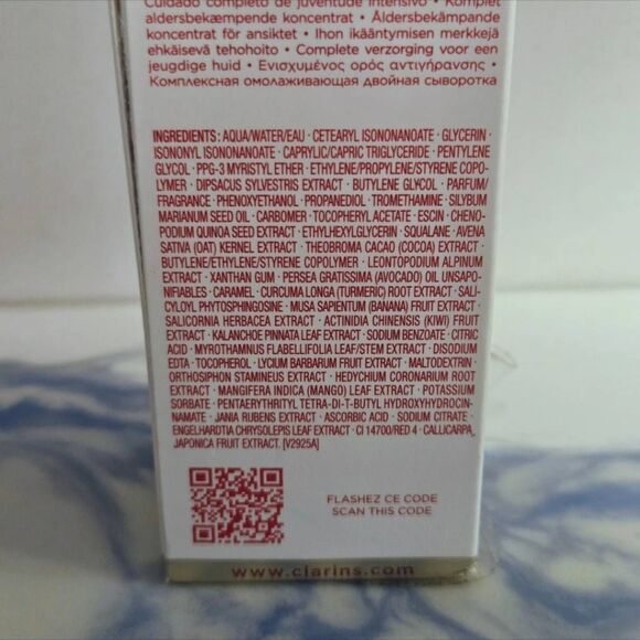 NIB Clarins Double Serum Complete Age Control Concentrate – 50 ml / 1.6 fl oz - Picture 6 of 7